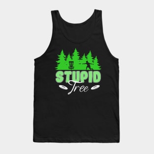 Stupid Tree Disc Golf Tank Top